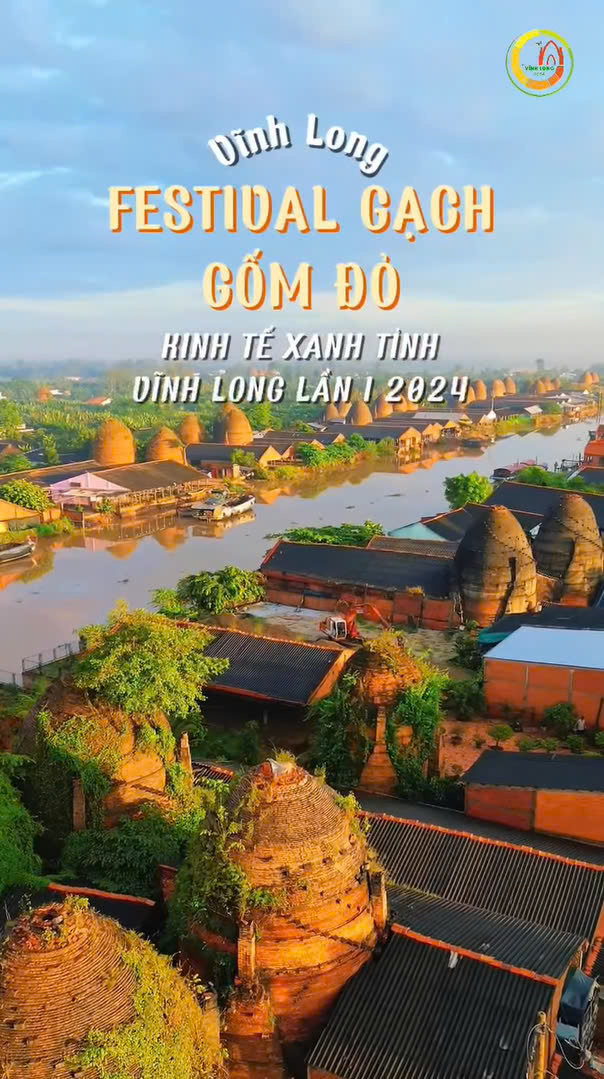 Festival Gạch Gốm Đỏ - Kinh tế Xanh tỉnh Vĩnh Long lần I năm 2024